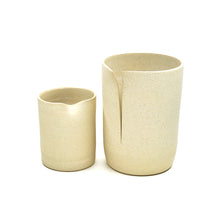 將圖片載入圖庫檢視器 A pair of Arty Containers (Handmade of Shigaraki Clay of Japan) ART-T003 for Tea Lovers, Art Lovers and Decor Lovers