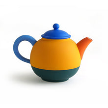 이미지를 갤러리 뷰어에 로드 , (Made-To-Order, takes 7 more production days) East-Pop-West Teapot ETP-M001 (Hand-Painted) for Tea Lovers and Art Lovers