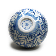 Load image into Gallery viewer, Hand-painted Porcelain Vase (Low Relief Plant Painting) HPV-P401 for Flower Lovers, Plant Lovers, Blue & White Porcelain Lovers, Art Lovers and Decor Lovers