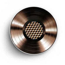 Load image into Gallery viewer, Porcelain Retro Record Large Plate RLP-002 (Long Play for Art Lovers and Music Lovers)