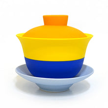 將圖片載入圖庫檢視器 (Made-To-Order, takes 5 more production days) East-Pop-West Teacup/ Gaiwan ETG-M017 (Hand-Painted) for Tea Lovers and Art Lovers