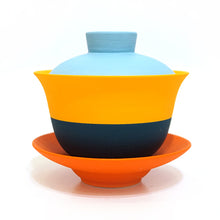 이미지를 갤러리 뷰어에 로드 , (Made-To-Order, takes 5 more production days) East-Pop-West Teacup/ Gaiwan ETG-M022 (Hand-Painted) for Tea Lovers and Art Lovers