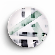 將圖片載入圖庫檢視器 Porcelain 8-inch Plate (Lead-Free) P8P-006 for Art Lovers and Decor Lovers