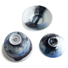 將圖片載入圖庫檢視器 (Made-To-Order, takes 5 more production days) Hand-painted Teacup/ Gaiwan HPG-201 (Oriental Abstract) for Tea Lovers and Art Lovers