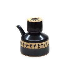 將圖片載入圖庫檢視器 Wine-Pot Set with Cap/Cup (Handmade of Shigaraki Clay of Japan) ART-P001 for Wine Lovers, Art Lovers and Decor Lovers
