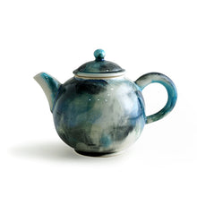 將圖片載入圖庫檢視器 (Made-To-Order, takes 7 more production days) Hand-painted Teapot HPP-201 (Oriental Abstract) for Tea Lovers and Art Lovers
