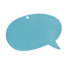 將圖片載入圖庫檢視器 Ceramic Speech Bubble CSB-101 for Speech Lovers, Decor Lovers, Art Lovers and Lovely Lovers
