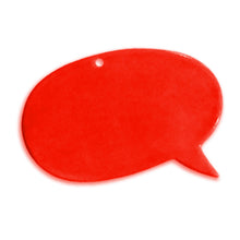 將圖片載入圖庫檢視器 Ceramic Speech Bubble CSB-101 for Speech Lovers, Decor Lovers, Art Lovers and Lovely Lovers
