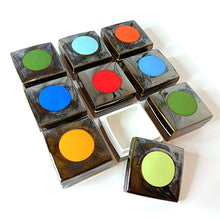 이미지를 갤러리 뷰어에 로드 , Hand-painted Ceramic Square Box (Blue/ Silver) SBS-104 for Art Lovers, Party Lovers and Jewelry Lovers
