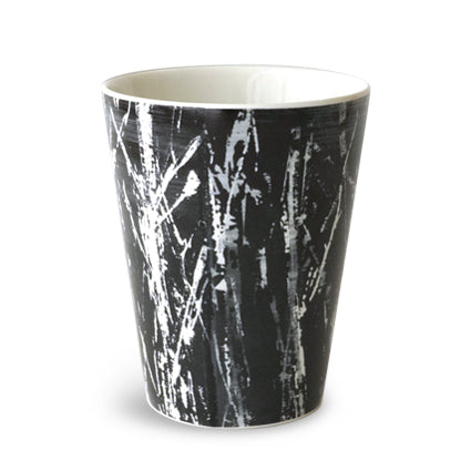 Porcelain Tumbler (Brush Painting) PTD-001 for Tea Lovers, Coffee Lovers, Art Lovers and Plant Lovers